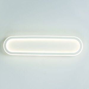 Aca Φωτιστικό Οροφής LED 33W Dimmable CCT 3300lm Solo 57x14x6cm Λευκό BR20LEDC57WHDCCT