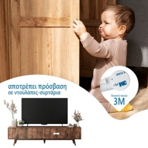 Sipo Ασφάλειες Ντουλαπιών 10τμχ SIP-SBS-215 | Homidoo.gr