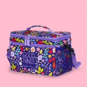 Legami Τσάντα Φαγητού Ισοθερμική Lunch Bag 7.7L Flowers - Λουλούδια SLBAG0004 - Image 2