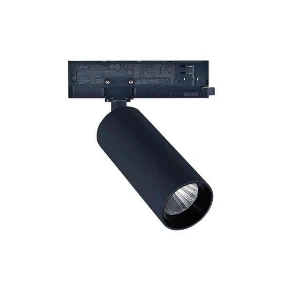 Adeleq LED ΣΠΟΤ ΡΑΓΑΣ 4 ΓΡΑΜΜΩΝ 10W 230V 3000K 36° ΜΑΥΡΟ 25-410001