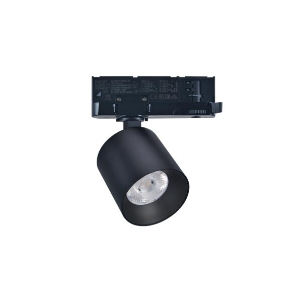 Adeleq LED ΣΠΟΤ ΡΑΓΑΣ 4 ΓΡΑΜΜΩΝ 20W 230V 3000K 38° ΜΑΥΡΟ 25-420001