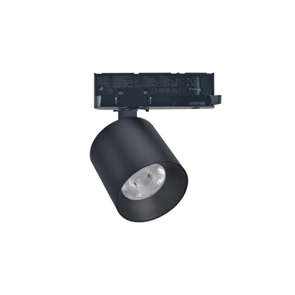 Adeleq LED ΣΠΟΤ ΡΑΓΑΣ 4 ΓΡΑΜΜΩΝ 40W ΝΤΙΜΑΡΙΖΟΜΕΝΑ 230V 3000K 38°ΜΑΥΡΟ 25-4400019