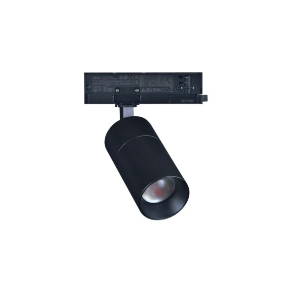 Adeleq LED ΣΠΟΤ ΡΑΓΑΣ 4 ΓΡΑΜΜΩΝ ΡΥΘΜΙΖΟΜΕΝΟ 10°-70° 10W 230V 4000K ΜΑΥΡΟ 25-51011