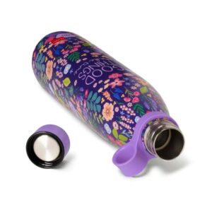 Legami Μπουκάλι Θερμός Ανοξείδωτο 800ml Good Things Take Time – Λουλούδια Λιλά SSBL0010 - Image 3