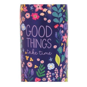 Legami Μπουκάλι Θερμός Ανοξείδωτο 800ml Good Things Take Time – Λουλούδια Λιλά SSBL0010 - Image 5