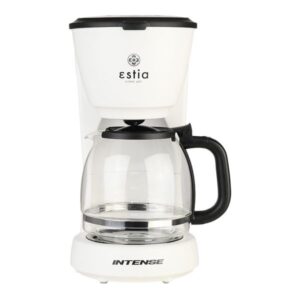 Estia Καφετιέρα Φίλτρου Intense Luminus 1.25lt 1000W Λευκό Ματ 06-24581