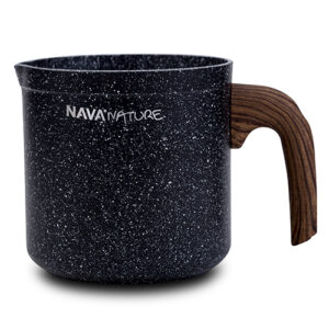 Nava Γαλατιέρα Nature Με Αντικολλητική Επίστρωση Stone Φ11cm 10-144-123
