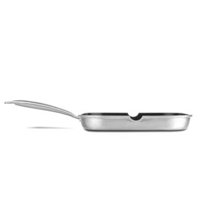 Nava Γκριλιέρα - Σχαροτήγανο Αλουμινίου Elegance 28cm Με Τριπλή Αντικολλητική Κεραμική Επίστρωση 10-255-050 - Image 2