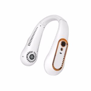 Eurolamp Ανεμιστήρας Λαιμού Επαναφορτιζόμενος 4W Λευκός 300-20553