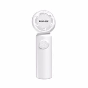 Eurolamp Ανεμιστήρας Χειρός Επαναφορτιζόμενος Φ4cm 3W Λευκό 300-20554 - Image 4