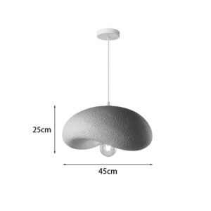 Pakoworld Φωτιστικό Οροφής 1xΕ27 Ferecon Φ45x25εκ Μπεζ 342-000094 - Image 3
