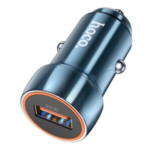 Hoco Φορτιστής Αυτοκινήτου Z46 Blue Shield USB-Α 18W QC3.0 Μπλε 770288 - Image 5