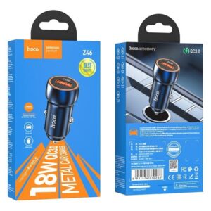Hoco Φορτιστής Αυτοκινήτου Z46 Blue Shield USB-Α 18W QC3.0 Μπλε 770288 - Image 6