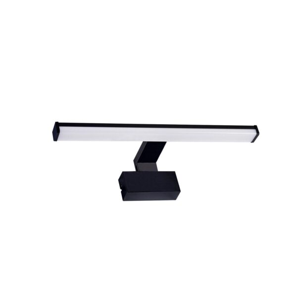 Adeleq LED ΦΩΤΙΣΤΙΚΟ ΛΟΥΤΡΟΥ ΑΛΟΥΜΙΝΙΟ&PC 80cm 12W IP44 CCT ΜΑΥΡΟ 3-801281