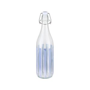 Estia Μπουκάλι Νερού Γυάλινο Ligne 1000ml Μπλε 01-39592