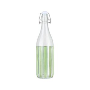 Estia Μπουκάλι Νερού Γυάλινο Ligne 1000ml Πράσινο 01-39608