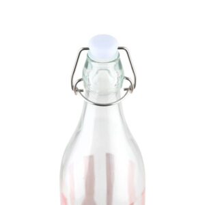 Estia Μπουκάλι Νερού Γυάλινο Ligne 1000ml Ροζ 01-39615 - Image 2