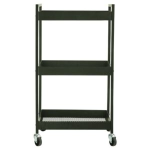 Estia Τρόλεϊ Οργάνωσης Modus Με 3 Ράφια 43.5x30.5x79.5cm Olive 01-39738 - Image 3
