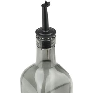 Estia Μπουκάλι - Δοχείο Για Λάδι - Ξύδι Γυάλινο 750ml Nebula Γκρι Φιμέ 01-40444 - Image 3