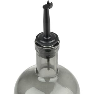 Estia Μπουκάλι - Δοχείο Για Λάδι - Ξύδι Γυάλινο 750ml Φ9.2xY21.9cm Nebula Γκρι Φιμέ 01-40475 - Image 3