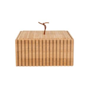 Estia Κουτί Αποθήκευσης Και Οργάνωσης 15x15x7cm Bamboo Essentials 02-13103 - Image 2