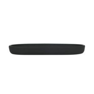 Estia Δίσκος Οργάνωσης Μπάνιου Fjord Soft 19.5x10x2cm Κεραμικός Μαύρο 02-37376 - Image 2