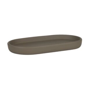 Estia Δίσκος Οργάνωσης Μπάνιου Fjord Soft 19.5x10x2cm Κεραμικός Driftwood 02-37390