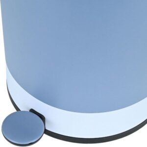 Estia Χαρτοδοχείο – Κάδος Μπάνιου Tone Lab Με Soft Close 6L Opal Blue 02-39899 - Image 3