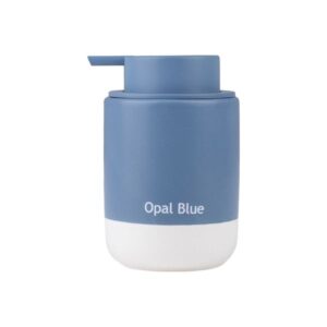 Estia Αντλία Σαπουνιού Tone Lab Κεραμική 280ml Φ8.1xY12.5cm Opal Blue 02-40147