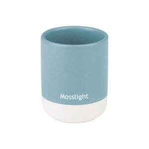 Estia Ποτηράκι Μπάνιου Tone Lab Κεραμικό Φ8.1xY10.2cm Mosslight 02-40178 - Image 2