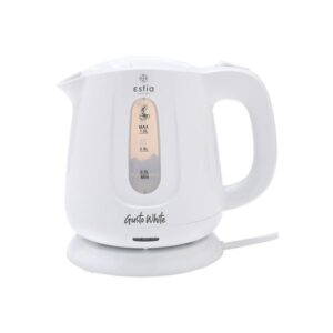 Estia Βραστήρας Gusto White Πλαστικός 1lt 1100w Λευκό 06-17224