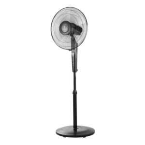 Estia Ανεμιστήρας Με Ορθοστάτη Abel Φ40cm 60W Με Τηλεχειριστήριο Μαύρο 06-21528 - Image 2