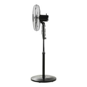 Estia Ανεμιστήρας Με Ορθοστάτη Abel Φ40cm 60W Με Τηλεχειριστήριο Μαύρο 06-21528 - Image 3