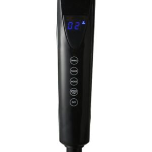 Estia Ανεμιστήρας Με Ορθοστάτη Abel Φ40cm 60W Με Τηλεχειριστήριο Μαύρο 06-21528 - Image 4
