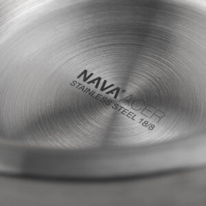 Nava Μπωλ Ανάμειξης Ανοξείδωτο 18/8 Φ24xΥ10cm 2.8L Acer 10-261-002 - Image 3