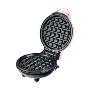 Primo Βαφλιέρα Mini 500W Αντικολλητικές Πλάκες Φ12cm Ροζ PRWM-40546 - Image 2