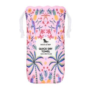 Dock And Bay Πετσέτα Θαλάσσης Μικροινών XL 200x90εκ Quickdry Pink Paradise 5061011625281 - Image 9