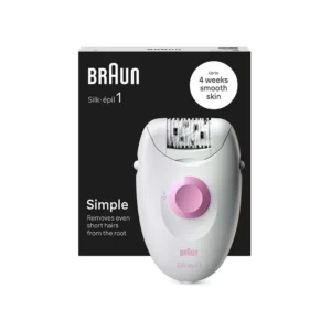 Braun Αποτριχωτική Μηχανή Λευκή SE1-000 - Image 3