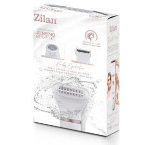 Zilan Ξυριστική Μηχανή - Τρίμερ Επαναφορτιζόμενη 3 Σε 1 Λευκή ZLN8740 - Image 7