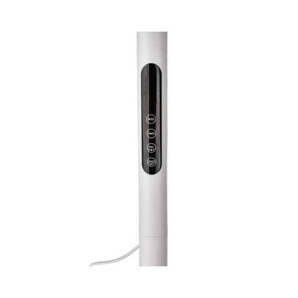 Adeleq ΑΝΕΜΙΣΤΗΡΑΣ ΟΡΘΟΣΤΑΤΗΣ Φ30CM AC80W 5 ΠΤΕΡ.+ΤΗΛΕΧ/ΡΙΟ ΛΕΥΚΟΣ-ΓΚΡΙ 18-11