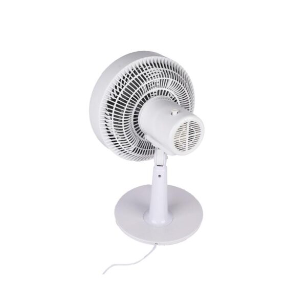 Adeleq ΑΝΕΜΙΣΤΗΡΑΣ ΕΠΙΤΡΑΠΕΖΙΟΣ Φ30cm AC 80W 5 ΠΤΕΡΥΓΙΑ ΛΕΥΚΟΣ-ΓΚΡΙ 18-5