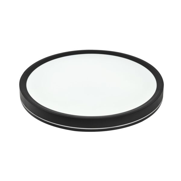 Adeleq LED ΠΛΑΦΟΝΙΕΡΑ PC SIDELIT 300mm 32W CCT IP40 ΜΑΥΡΗ 21-303281