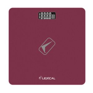 Lexical Ψηφιακή Ζυγαριά Μπάνιου Max 180Kg Μωβ LBS-4353-PURPLE
