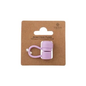 Estia Κάλυμμα - Καπάκι Για Καλαμάκι Straw Tumbler Μωβ 01-41069 - Image 2
