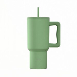 Estia Θερμός Ποτήρι Straw Tumbler XL 900ml Save The Aegean Pine 01-41502