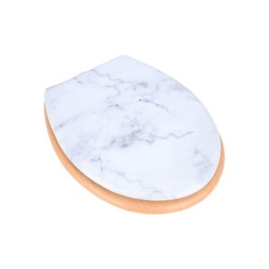 Estia Καπάκι Λεκάνης Marble 36x43x3.5cm Όψη Μαρμάρου 02-21825 - Image 2