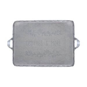 Estia Θήκη Αποθήκευσης Non Woven Υφασμάτινη 50x40x30cm Με Παράθυρο Ivory 03-23997 - Image 3