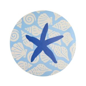 Estia Σουπλά Shell Shore Φ38cm Μπλε-Γαλάζιο 07-40369