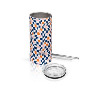 Ecolife Θερμός - Ποτήρι Για Καφέ 500ml Ανοξείδωτο Με Διπλά Τοιχώματα Color Squares 33-BO-4186 - Image 2