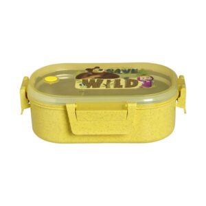 Ecolife Φαγητοδοχείο 900ml Ανοξείδωτο Με Χώρισμα Masha - Save The Wild 33-BO-9000 - Image 5